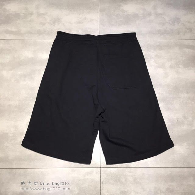 Givenchy五分褲 19春夏新款 紀梵希黑色男士休閒短褲  tzy1819